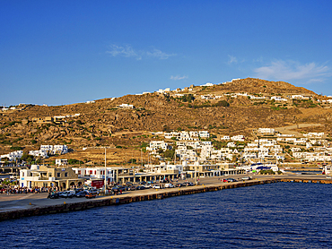 Mykonos Port, Tourlos, Mykonos Island, Cyclades, Greek Islands, Greece, Europe