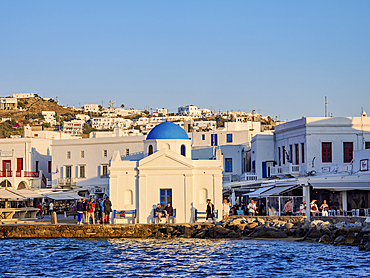 Saint Nikolaos of Kadena Holy Orthodox Church, Chora, Mykonos Town, Mykonos Island, Cyclades, Greek Islands, Greece, Europe