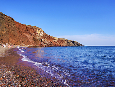 The Red Beach, Santorini (Thira) Island, Cyclades, Greek Islands, Greece, Europe