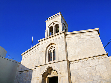 Catholic Cathedral of the Presentation of the Lord, Chora, Naxos City, Naxos Island, Cyclades, Greek Islands, Greece, Europe