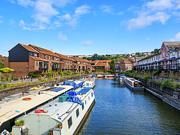 Pooles Wharf Marina, Floating Harbour, Bristol, England, United Kingdom, Europe