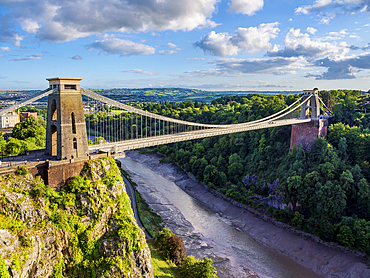 Clifton Suspension Bridge, Avon Gorge, Bristol, England, United Kingdom, Europe