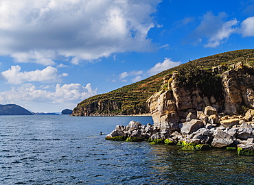 Island of the Sun, Titicaca Lake, La Paz Department, Bolivia, South America