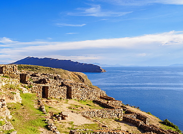 Chinkana Ruins, Island of the Sun, Titicaca Lake, La Paz Department, Bolivia, South America