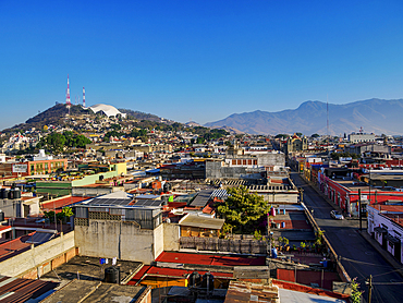 Cityscape of Oaxaca de Juarez, Oaxaca State, Mexico