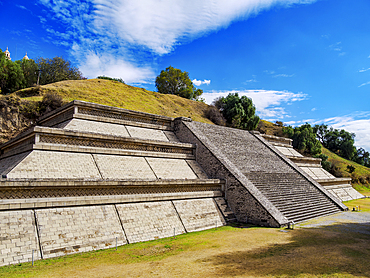 The Great Pyramid Archaeological Site, Cholula, Puebla State, Mexico