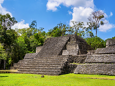 Temple of the Wooden Lintel, Caracol Archaeological Site, Cayo District, Belize