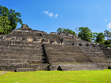 Caana at Plaza B, Caracol Archaeological Site, Cayo District, Belize