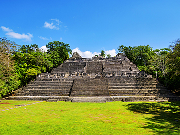 Caana at Plaza B, Caracol Archaeological Site, Cayo District, Belize