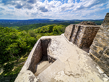 Top of El Castillo, Xunantunich Archaeological Site, Cayo District, Belize