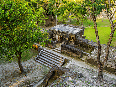 Cahal Pech Archaeological Reserve, San Ignacio, Cayo District, Belize