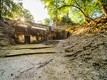 Cahal Pech Archaeological Reserve, San Ignacio, Cayo District, Belize