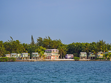 Waterfront of Caye Caulker, Belize District, Belize