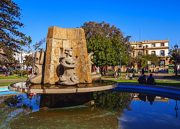 Plaza de Armas, La Serena, Coquimbo Region, Chile, South America