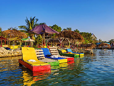 Swing Bar, Secret Beach, Ambergris Caye, Belize District, Belize