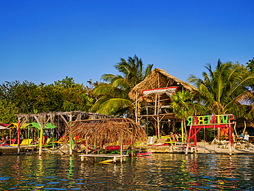 Swing Bar, Secret Beach, Ambergris Caye, Belize District, Belize