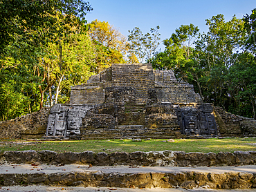 Mask Temple, Lamanai Archaeological Reserve, Orange Walk District, Belize