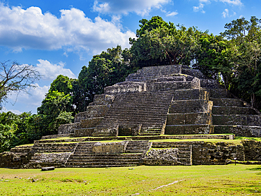 Temple of the Jaguar, Lamanai Archaeological Reserve, Orange Walk District, Belize