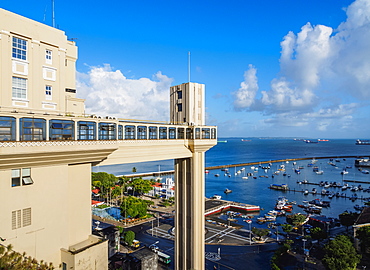 Lacerda Elevator, Salvador, State of Bahia, Brazil, South America