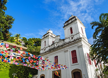 Church in Solar do Unhao, Museum of Modern Art, Salvador, State of Bahia, Brazil, South America