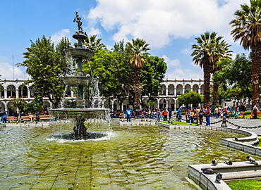 Plaza de Armas, Arequipa, Peru, South America