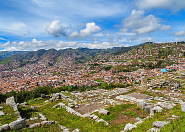 Sacsayhuaman Ruins, Cusco Region, Peru, South America