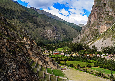 Ollantaytambo Ruins, Sacred Valley, Cusco Region, Peru, South America