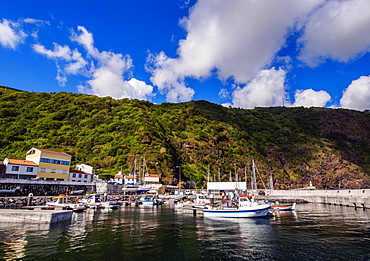 Port in Velas, Sao Jorge Island, Azores, Portugal, Atlantic, Europe