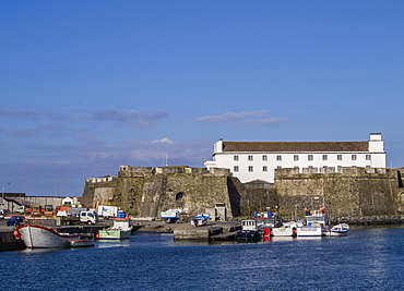 Sao Bras Fort, Ponta Delgada, Sao Miguel Island, Azores, Portugal, Atlantic, Europe