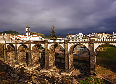 Old Bridge in Ribeira Grande, Sao Miguel Island, Azores, Portugal, Atlantic, Europe