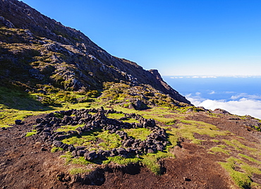 Mount Pico Slope, Pico Island, Azores, Portugal, Atlantic, Europe