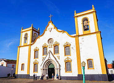 Main Church, Praia da Vitoria, Terceira Island, Azores, Portugal, Atlantic, Europe