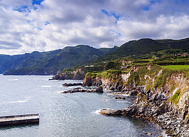 Coast of Flores Island, Azores, Portugal, Atlantic, Europe