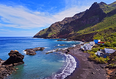 Roque Bermejo Beach, Anaga Rural Park, Tenerife Island, Canary Islands, Spain, Atlantic, Europe