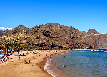 Las Teresitas Beach, San Andres, Tenerife Island, Canary Islands, Spain, Atlantic, Europe