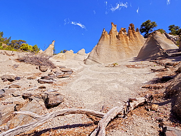 Paisaje Lunar, rock formation, The Moon Landscape, Vilaflor, Tenerife Island, Canary Islands, Spain, Europe