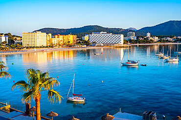 Sunrise over Palma, Mallorca, Balearic Islands, Spain, Mediterranean, Europe