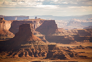 Rock formations in Canyonlands National Park, Moab, Utah, United States of America, North America