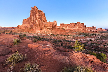 Landscape from La Sal Mountains Viewpoint, Arches National Park, Moab, Utah, United States of America, North America