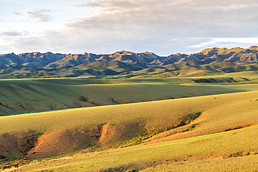 Hills and mountains, Bayandalai district, South Gobi province, Mongolia, Central Asia, Asia