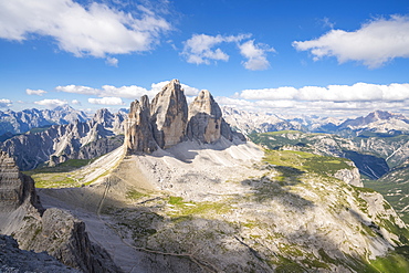 Three Peaks of Lavaredo in Italy, Europe