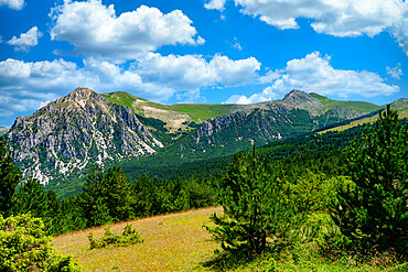 Mount Bove in summer, Sibillini Mountain range, Marche, Italy, Europe