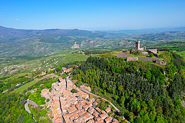 Radicofani, Orica Valley, Tuscany, Italy, Europe