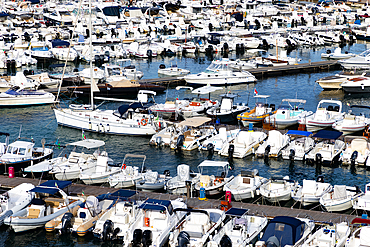 view of Otranto town Puglia region Italy.