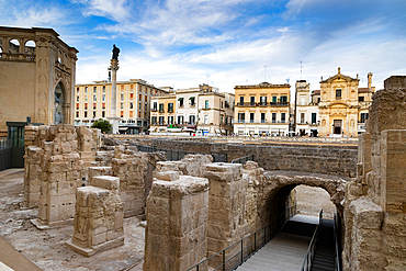 historic center of Lecce Italy