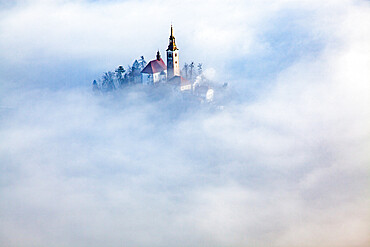 Lake Bled in the Julian Alps of the Upper Carniolan region, northwestern Slovenia, Europe