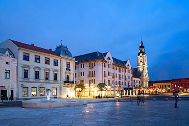 Historical buildings in Oradea, Romania