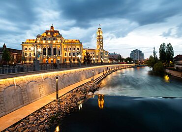 Historical buildings in Oradea, Romania