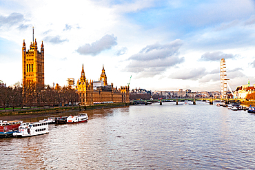 Big Ben and Houses of Parliament, Westminster, UNESCO World Heritage Site, London, England, United Kingdom, Europe