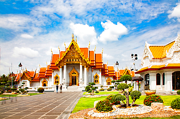 wat Benchamabopit, the Marble temple, Bangkok, Thailand